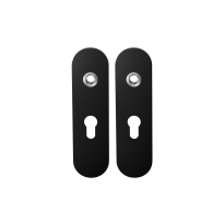 GPF8100.10 kortschild afgerond PC55 zwart