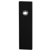 GPF8100.15L kortschild rechthoekig PC55 linksdraaiend zwart