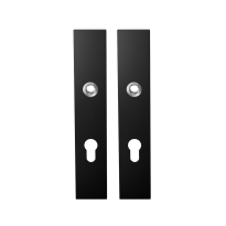 GPF8100.25 langschild rechthoekig PC72 zwart