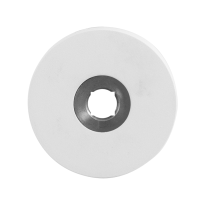 GPF8100.45R rozet 50x6mm wit rechtsdraaiend