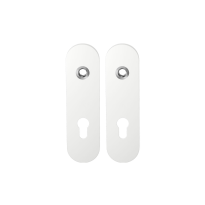 GPF8100.50 kortschild afgerond PC72 wit