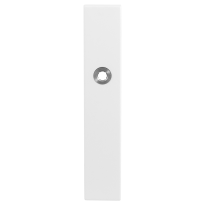 GPF8100.65L langschild rechthoekig PC55 linksdraaiend wit