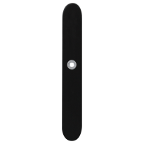 GPF8100.70L langschild XL afgerond PC55 linksdraaiend zwart