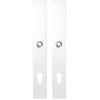 GPF8100.85 langschild XL rechthoekig PC92 wit