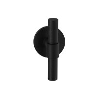 GPF8238.61-00L/R zwart kruiskruk Hipi Deux op ronde rozet, links-/ rechtswijzend