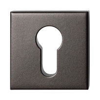 GPF9386.A1 Dark blend vierkante veiligheidsbuitenrozet