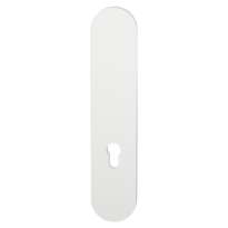 GPF9842.62 veiligheidsbuitenschild zonder krukgat PC55 afgerond wit