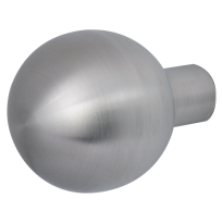 GPF9854.09 RVS mat kogel knop 50mm t.b.v. veiligheidsschilden vast incl. wisselstift