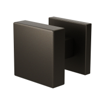 GPF9948.A1-02 Dark blend vierkante knop S2 53x53x16mm incl. knopvastzetter met vierkante rozet