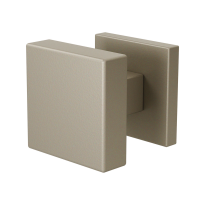 GPF9948.A4-02R Champagne blend vierkante knop S1 53x53x16mm draaibaar met vierkant rozet rechts