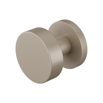 GPF9952.A3-00 Mocca blend vlakke knop S1 52x16mm draaibaar met ronde rozet