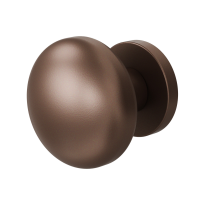 GPF9957.A2-00 Bronze blend paddenstoel knop S1 65mm draaibaar met rond rozet