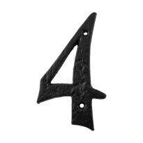 Huisnummer 4 landelijk, 152 mm