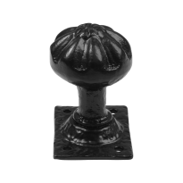 KP1203 knopkruk 50mm op plaat 66x50mm draaibaar