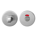 BLA0903-R1 RVS geborsteld toiletgarnituur rond 53x10mm stift 8mm