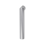 GPF1015.09KL/ R RVS mat Toi raamkruk L-haaks model 19mm gatdeel links/ rechts korte nek