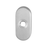 GPF1100.04 rozet 70x32x10mm RVS geborsteld