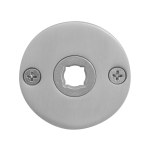 GPF1100.06L/R rozet 50x2mm RVS geborsteld links-/rechtsdraaiend