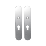 GPF1100.20 langschild afgerond PC55 RVS geborsteld