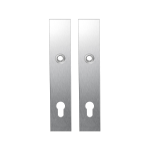 GPF1100.25 langschild rechthoekig PC92 RVS geborsteld