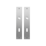 GPF1100.26 plaatschild rechthoekig BB72 RVS geborsteld