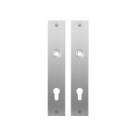 GPF1100.26 plaatschild rechthoekig PC85 RVS geborsteld