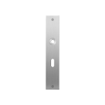GPF1100.26L/R plaatschild rechthoekig BB56 links-/ rechtsdraaiend RVS geborsteld