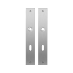 GPF1100.27 plaatschild rechthoekig BB72 RVS geborsteld