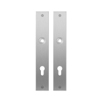GPF1100.27 plaatschild rechthoekig PC85 RVS geborsteld