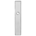 GPF1100.65R langschild rechthoekig blind rechtsdraaiend RVS gepolijst