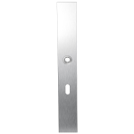 GPF1100.75L langschild XL rechthoekig BB56 linksdraaiend RVS geborsteld