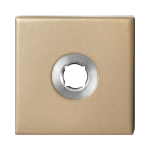 GPF1102.A4 L rozet 50x50x8 mm Champagne blend linksdraaiend