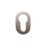 GPF1140.A3 Minimalistische cilinderrozet 42x28x1,5mm Mocca Blend