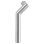 GPF1800.09 RVS geborsteld raamkruk linkswijzend