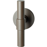 GPF3046.A3-05 Mocca blend kruiskruk Hipi Deux op ronde rozet