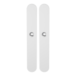 GPF8100.80 langschild XL afgerond wit