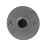 GPF9826.06 voordeurbel rond 50x2 mm RVS geborsteld