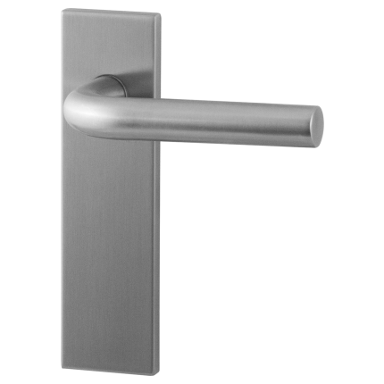 GPF100VS1 RVS deurkruk op kortsch.WC72/8