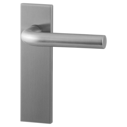 GPF100VS1 RVS deurkruk op kortschild