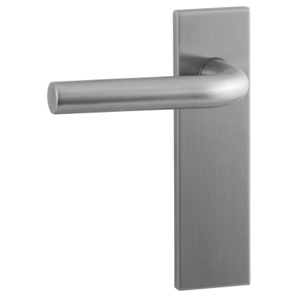 GPF100VS1L/R RVS deurkruk op kortsch. bl