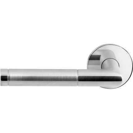 GPF1040.49/09-00L/R deurkruk op roz 50x8