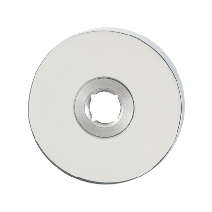 GPF1100.45L RVS pol ronde rozet 50x6mm