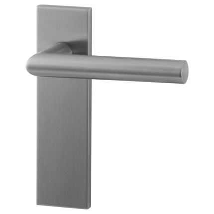 GPF100VS1 RVS deurkruk op kortsch. PC72