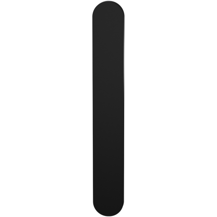GPF1270.61L/R langschild afg. PC55 zwart