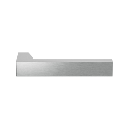 GPF1304.09 RVS geborstelld kruk/ z.rozet