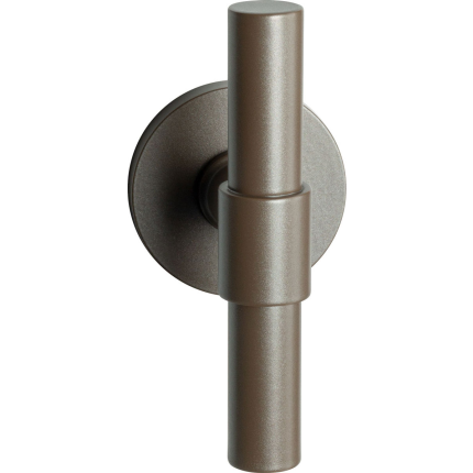 GPF3046 Mocca bl kruiskr. op rozet links