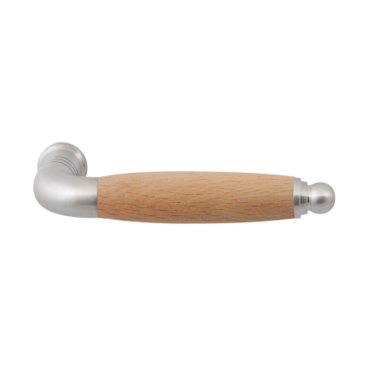 GPF4340L/R RVS mat/ beuken kruk geb/rond