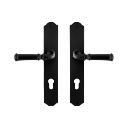 GPF6220.60 deurkruk op schild 238x41x4mm