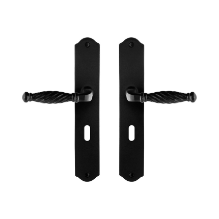 GPF6225.60 deurkruk op schild 238x41x4mm