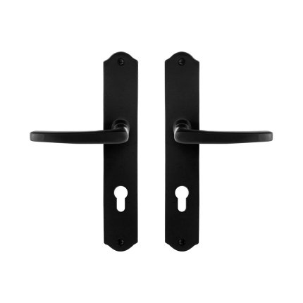 GPF6230.60 deurkruk op schild 238x41x4mm